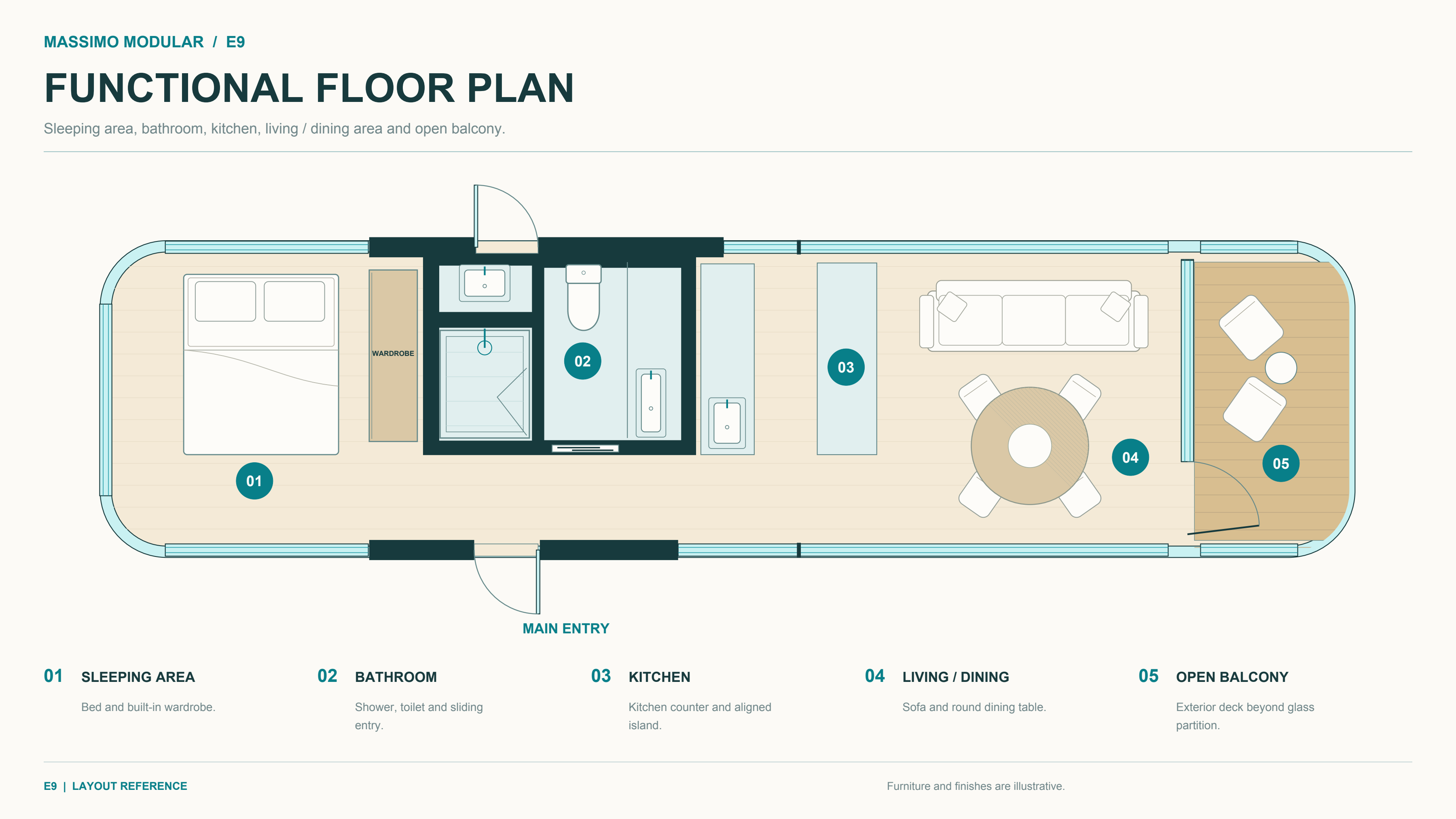 E9 reference floor plan