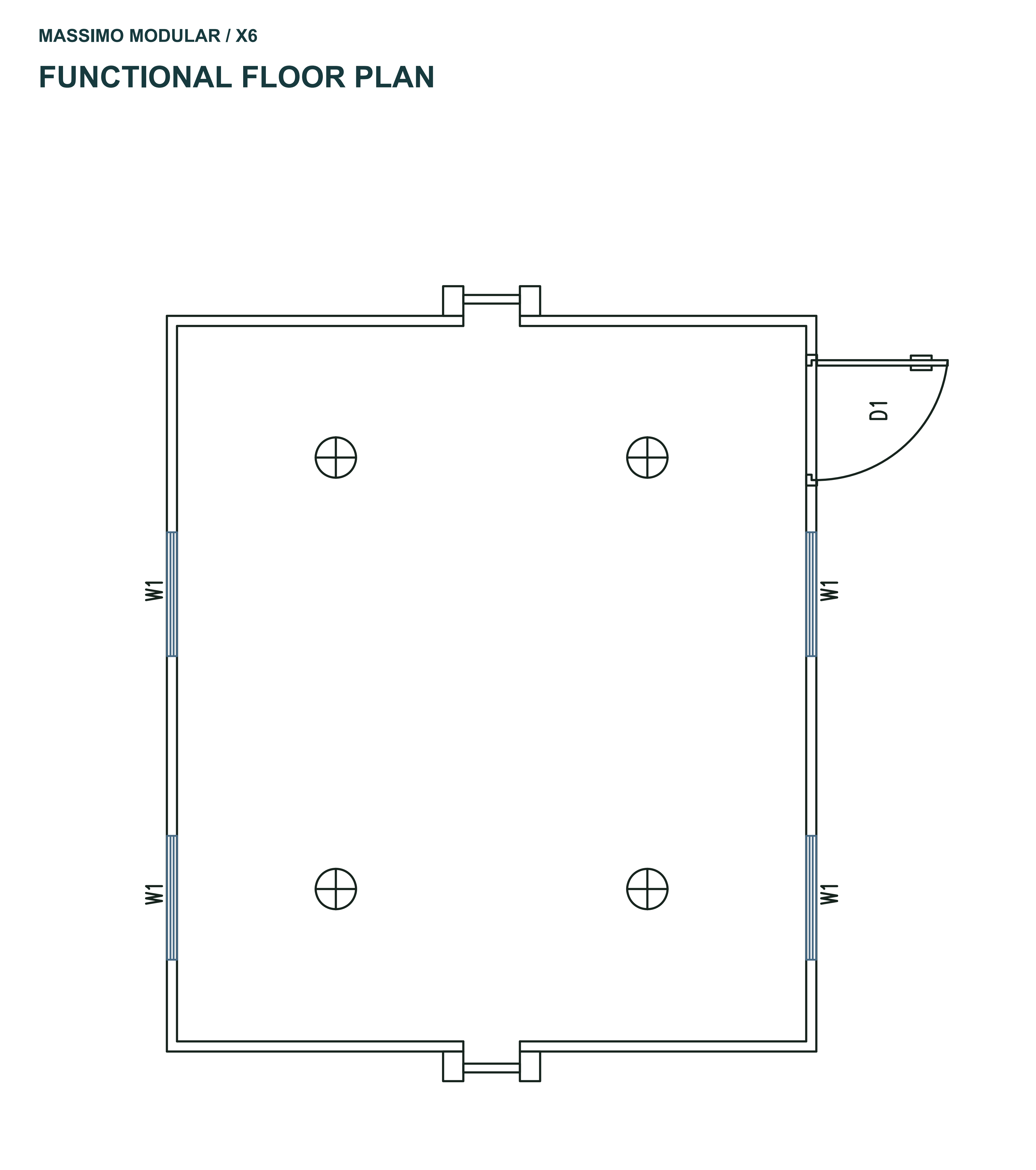 X6 reference floor plan