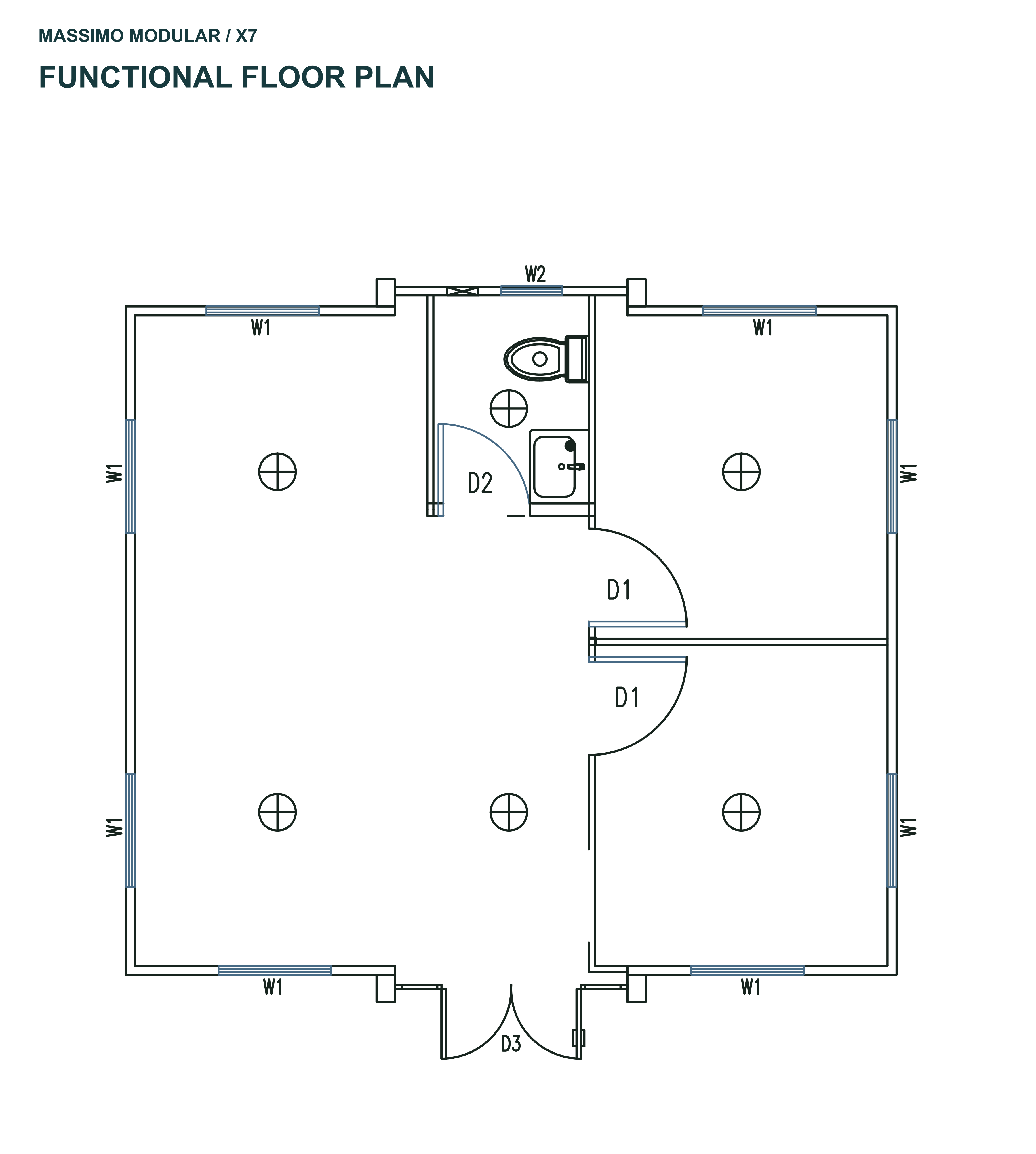 X7 reference floor plan
