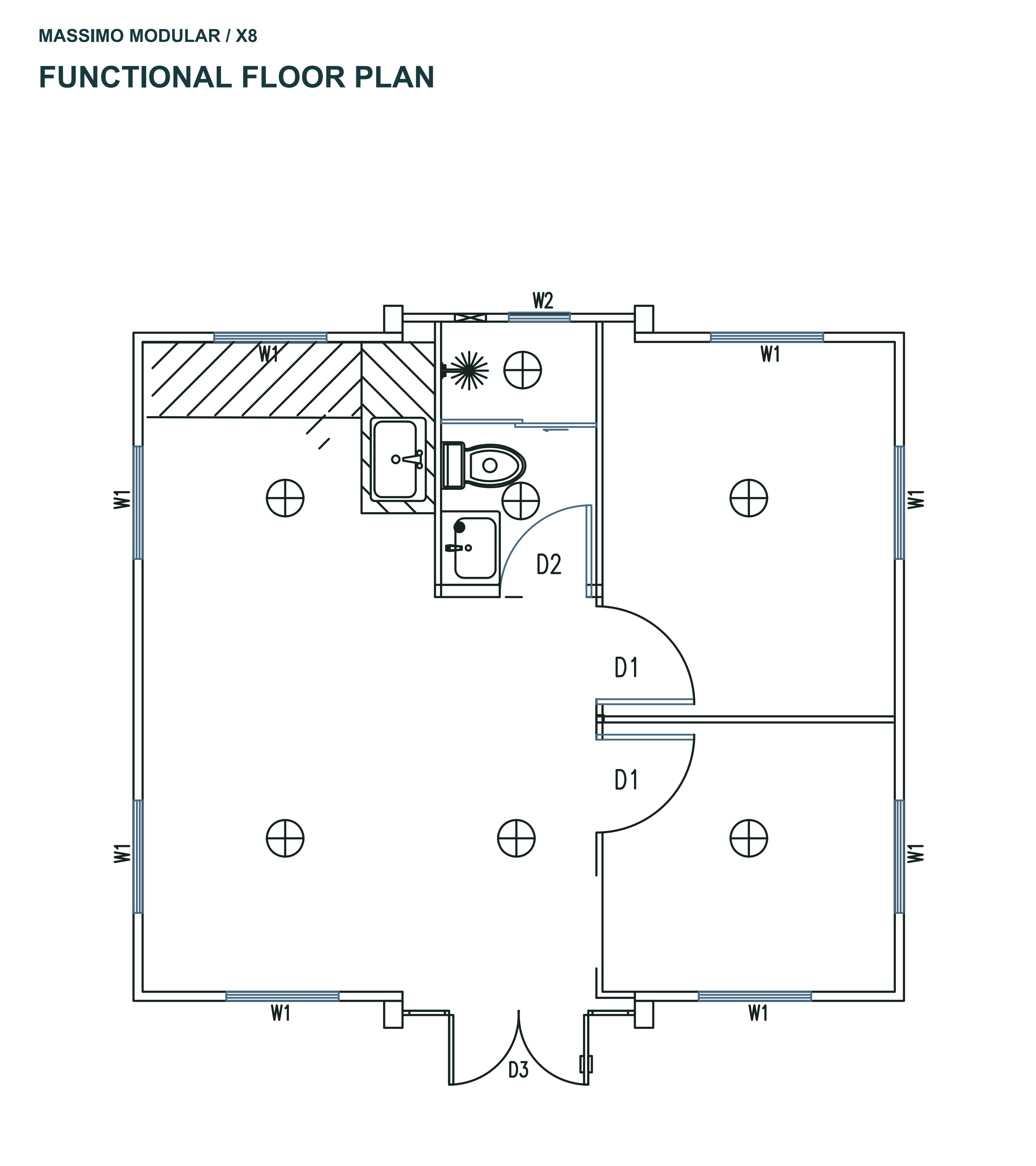 X8 reference floor plan