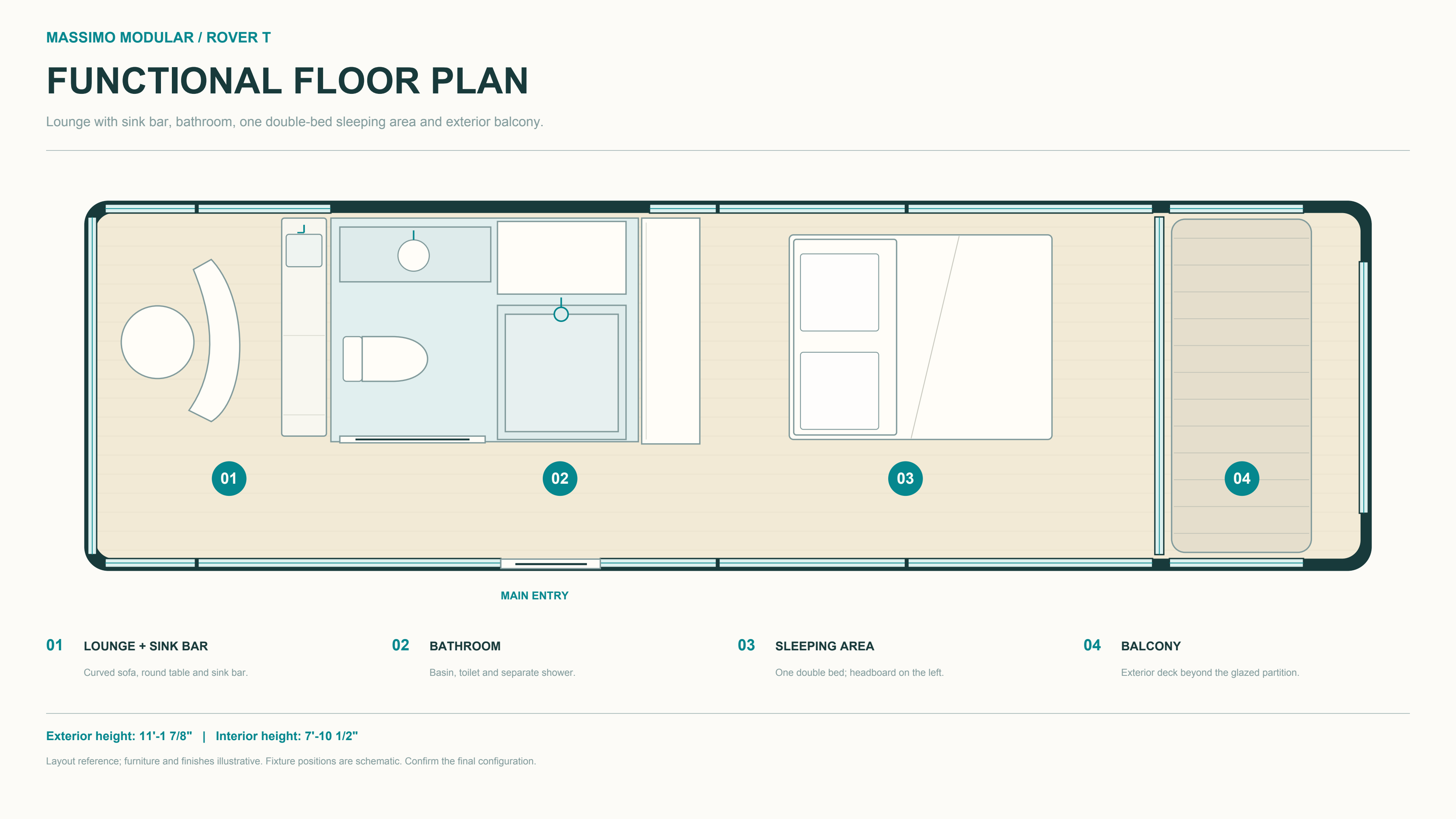 ROVER T reference floor plan