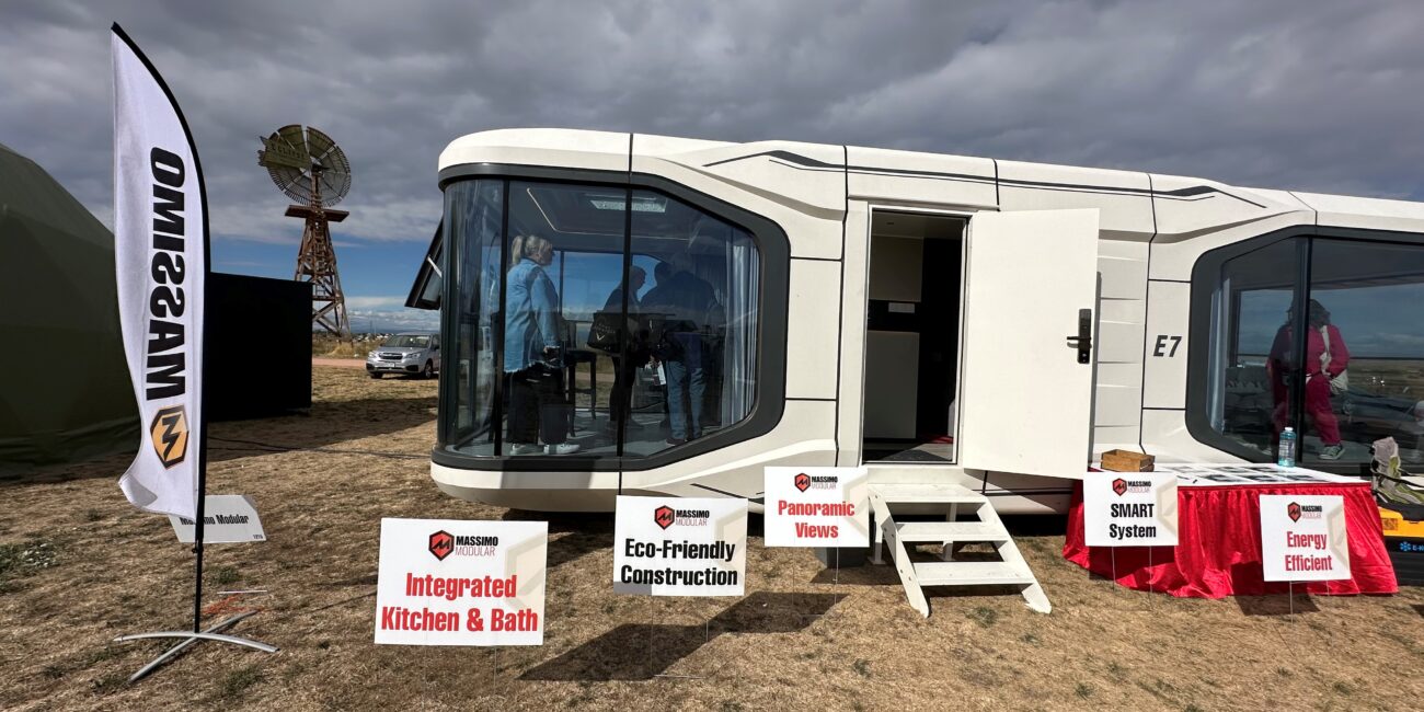 400 tours! Massimo Modular creates excitement at glamping show